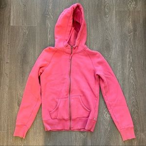 Song - Pink Thick Zip Up Hoodie